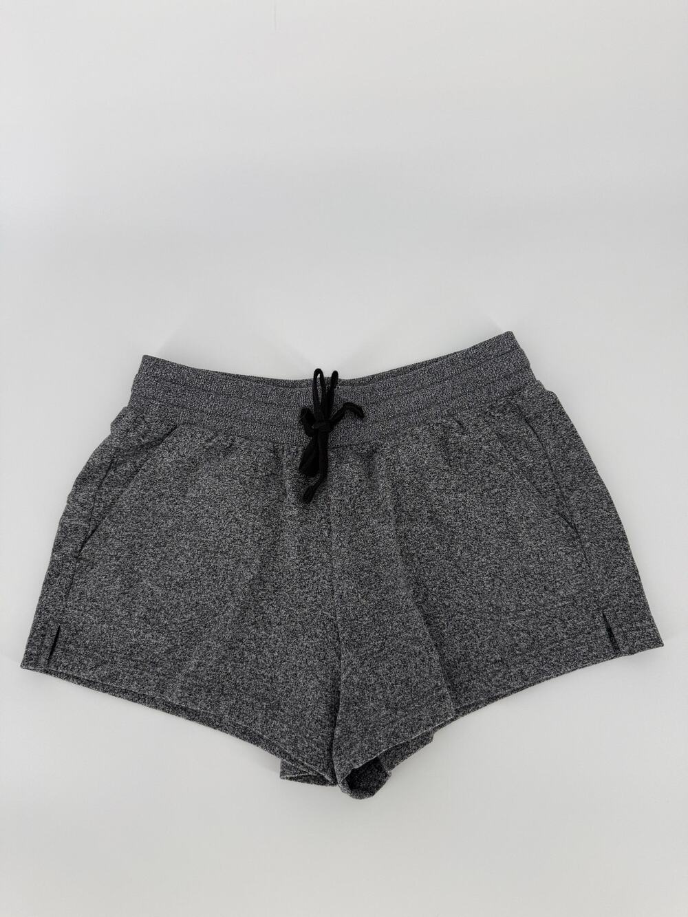 Zella Womens Lounge Shorts XS Gray Heather Drawstring Athletic Workout Pockets
